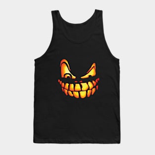 Halloween - Jack O Lantern Face Tank Top